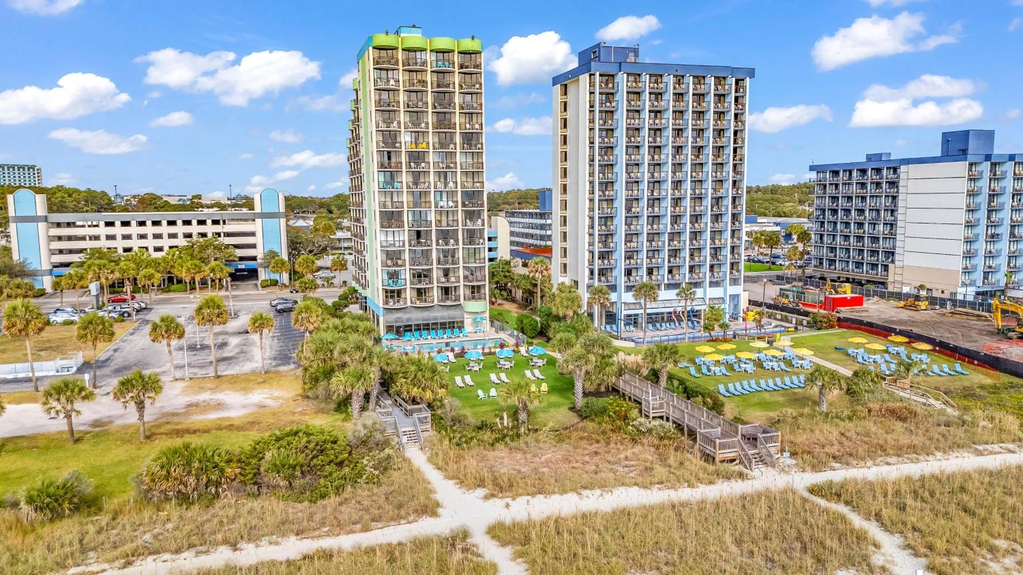 5Th Floor Direct Oceanfront Double Suite Sleeps 6 Meridian Plaza 503 Мертл-Біч Екстер'єр фото