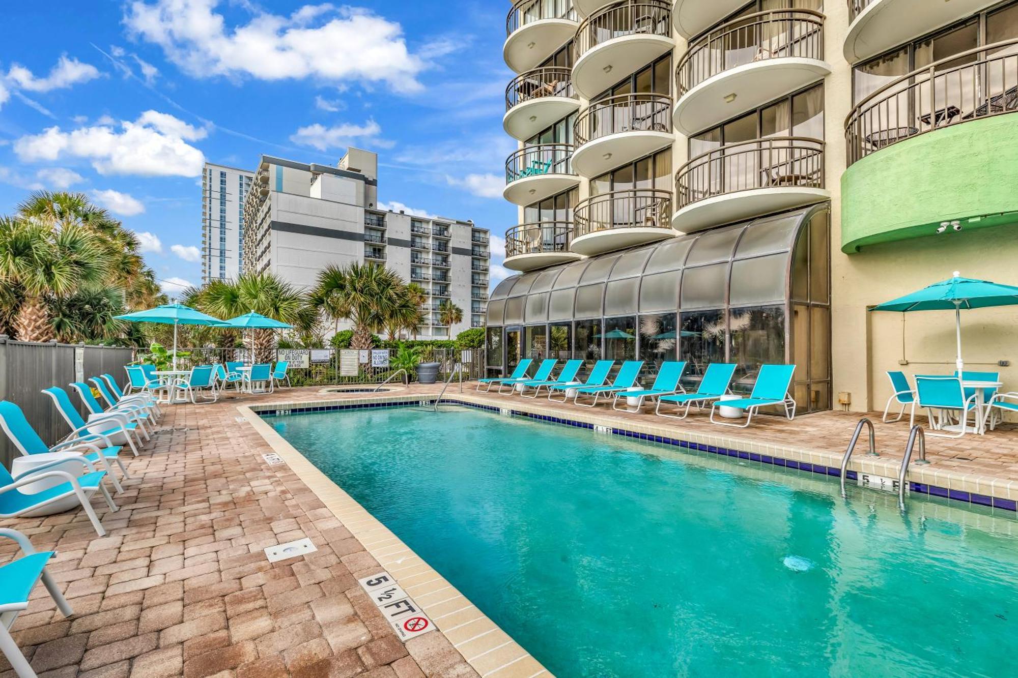 5Th Floor Direct Oceanfront Double Suite Sleeps 6 Meridian Plaza 503 Мертл-Біч Екстер'єр фото
